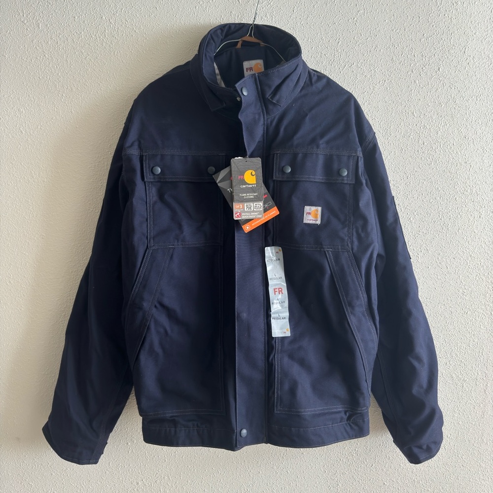 Carhartt fire rated duck work jacket